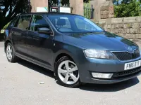 Used Skoda Rapid SE 88 HP (64 kW) 2015 Grey Hatchback