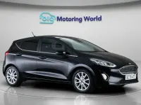 Used Ford Fiesta Titanium 125 HP (91 kW) 2021 Black Hatchback