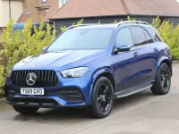 Used Mercedes GLE300 AMG Line Premium 245 HP (180 kW) 2019 Blue SUV