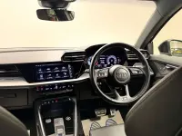 Używany Audi A3 S-Line 150 KM (110 kW) 2023 Czarny Sedan/Limuzyna
