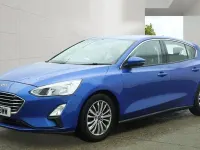 Used Ford Focus Titanium 125 HP (91 kW) 2019 Blue Hatchback