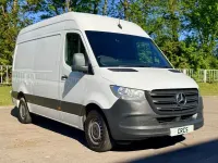 Usado Mercedes Sprinter 2018 Branco Van