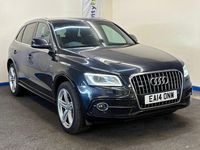 Used Audi Q5 S-line plus 177 HP (130 kW) 2014 Blue SUV