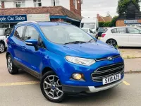 Used Ford Ecosport Titanium 2016 Blue SUV