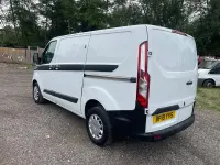 Used Ford Transit Custom Trend 105 HP (77 kW) 2018 White Van