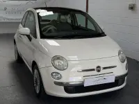 Used Fiat 500 Lounge 69 HP (50 kW) 2010 White Hatchback