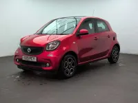 Used Smart ForFour Premium 71 HP (52 kW) 2019 Red Hatchback