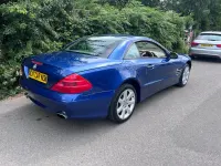 Used Mercedes SL350 2003 Blue Cabriolet