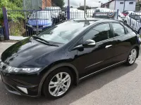 Used Honda Civic ES 140 HP (102 kW) 2010 Black Hatchback