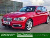 Used BMW 118 Comfort Edition 2015 Red Hatchback
