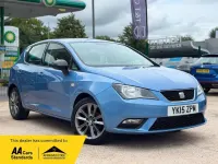 Used Seat Ibiza I-Tech 105 HP (77 kW) 2015 Blue Hatchback