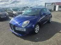 Used Alfa Romeo MiTo 105 HP (77 kW) 2017 Blue Hatchback