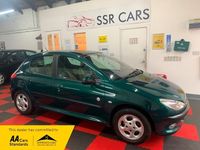 Used Peugeot 206 Roland Garros 110 HP (80 kW) 2001 Green Hatchback