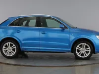 Used Audi Q3 S-Line 180 HP (132 kW) 2018 Blue SUV