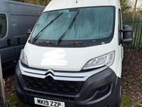 Used Citroën Relay 130 HP (95 kW) 2019 White Van