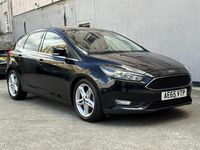 Used Ford Focus Zetec 125 HP (91 kW) 2015 Black Hatchback