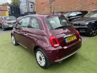Used Fiat 500 Lounge 69 HP (50 kW) 2015 Red Hatchback