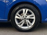 Used Skoda Fabia SE 58 HP (42 kW) 2020 Blue Hatchback