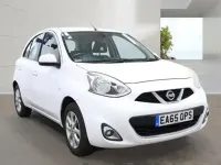 Used Nissan Micra Acenta 80 HP (58 kW) 2015 White Hatchback