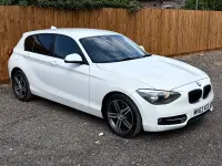 Used BMW 116 Sport Line 2013 White Hatchback