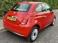 Used Fiat 500 Lounge 69 HP (50 kW) 2018 Red Hatchback