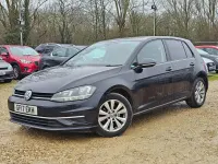 Used VW Golf VII SE 150 HP (110 kW) 2017 Black Hatchback