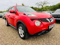 Used Nissan Juke Visia 2017 Red SUV