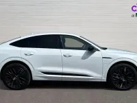Used Audi e-tron Sportback Black Edition 250 kW (340 HP) 2024 White SUV