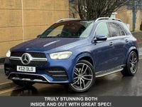 Used Mercedes GLE350 AMG line 272 HP (200 kW) 2021 Blue SUV