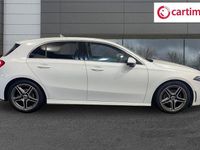 Used Mercedes A180 AMG line 136 HP (100 kW) 2019 White Hatchback