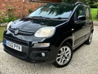Used Fiat Panda Lounge 85 HP (62 kW) 2012 Black Hatchback