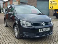 Used VW Touran 2013 Black MPV