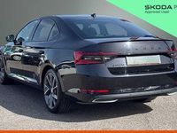 Used Skoda Superb SportlinePlus 140 HP (102 kW) 2021 Black magic pearl effect Hatchback