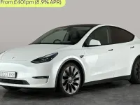 Used Tesla Model Y Performance 392 kW (534 HP) 2023 White SUV