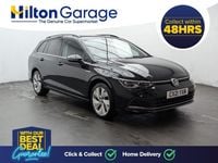 Used VW Golf VIII Style 150 HP (110 kW) 2021 Black Estate