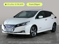Used Nissan Leaf Tekna 110 kW (150 HP) 2019 White Hatchback