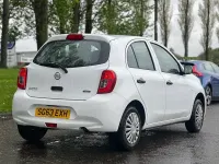 Used Nissan Micra Visia 79 HP (58 kW) 2013 White Hatchback