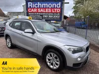 Used BMW X1 Sport Line 184 HP (135 kW) 2013 Silver SUV
