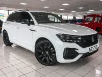Used VW Touareg Black Edition 286 HP (210 kW) 2022 Pure white SUV