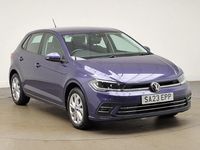 Used VW Polo Style 95 HP (69 kW) 2023 Purple Hatchback