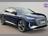 Used Audi Q4 Sportback e-tron S-Line 150 kW (204 HP) 2023 Blue SUV