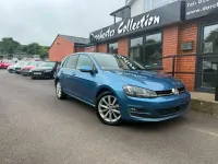 Used VW Golf VII GT 148 HP (108 kW) 2015 Blue Hatchback