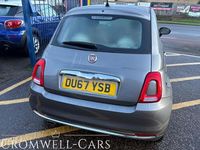 Used Fiat 500 Lounge 95 HP (69 kW) 2017 Grey Hatchback