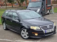 Begagnad VW Passat R-line 170 HK (125 kW) 2009 Svart Kombi
