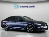 Used BMW 520 M Sport 190 HP (139 kW) 2022 Blue Sedan