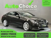 Used Mercedes E350 AMG line 258 HP (189 kW) 2017 Black Coupe
