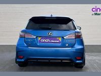 Used Lexus CT200h Sport Line 134 HP (98 kW) 2017 Blue Hatchback