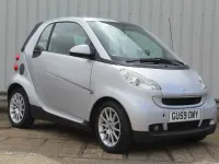 Used Smart ForTwo Coupé Passion 45 HP (33 kW) 2009 Silver Coupe