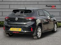 Used Vauxhall Corsa Elite 73 HP (53 kW) 2021 Black Hatchback