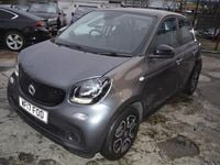 Used Smart ForFour Premium 71 HP (52 kW) 2017 Grey Hatchback